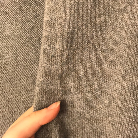 Grey Open Front Cardigan - Picture 2 of 3
